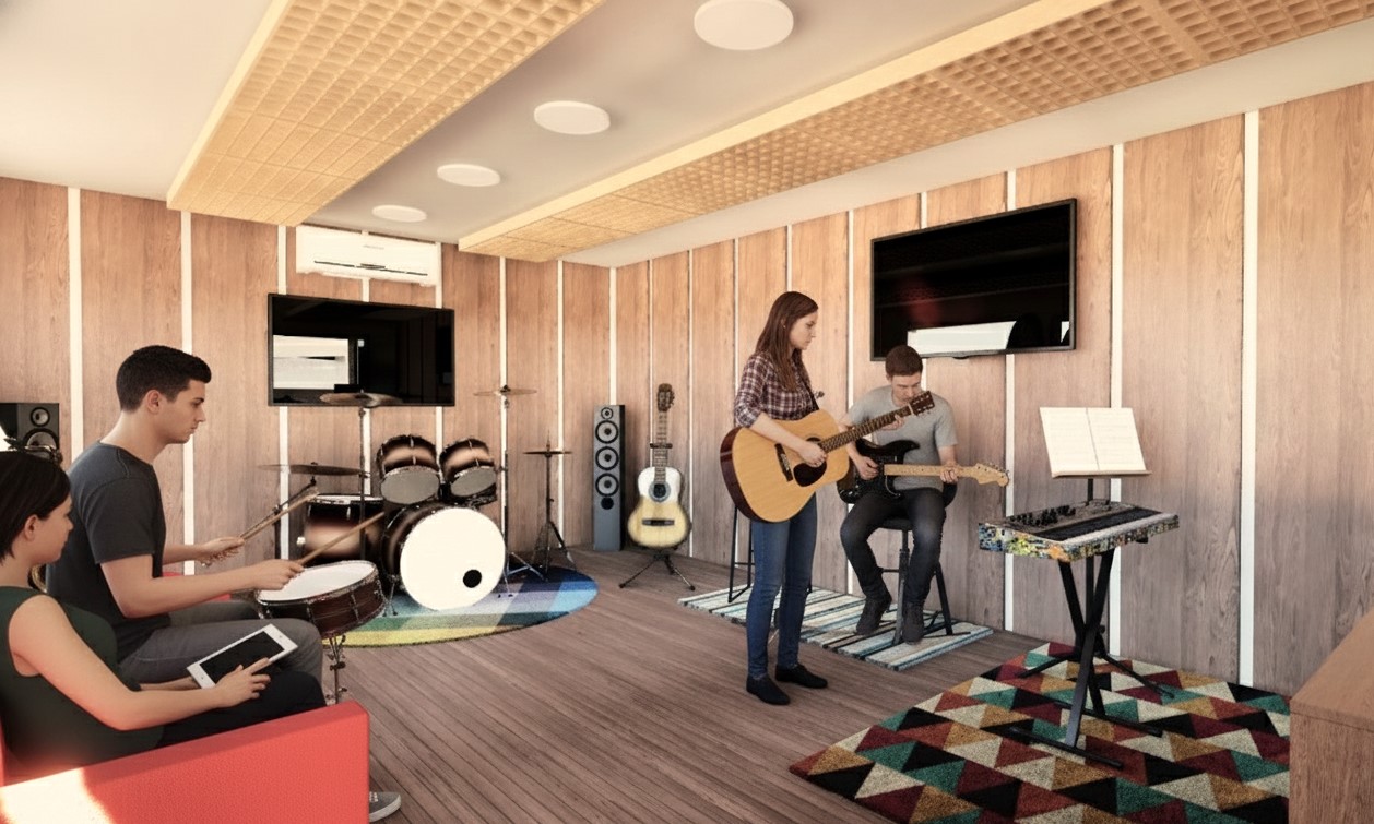Imagen de sala comunitaria